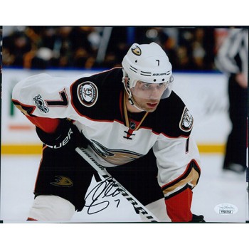 Andrew Cogliano Anaheim Ducks Signed 8x10 Matte Photo JSA Authenticated