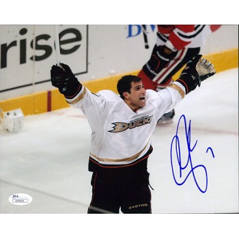 Andrew Cogliano Anaheim Ducks Signed 8x10 Matte Photo JSA Authenticated