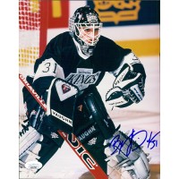 Byron Dafoe Los Angeles Kings Signed 8x10 Glossy Photo JSA Authenticated