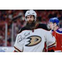 Patrick Eaves Anaheim Ducks Signed 8x10 Matte Photo JSA Authenticated