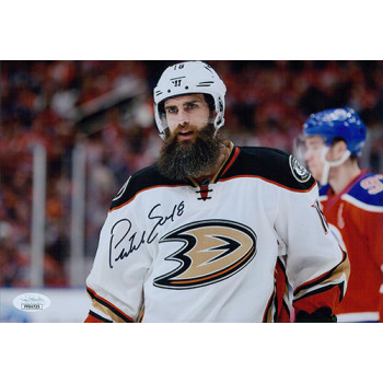 Patrick Eaves Anaheim Ducks Signed 8x10 Matte Photo JSA Authenticated