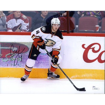 Cam Fowler Anaheim Ducks Signed 8x10 Matte Photo JSA Authenticated