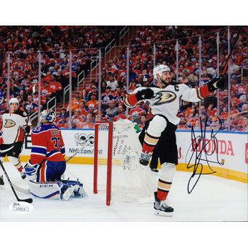 Ryan Getzlaf Anaheim Ducks Signed 8x10 Matte Photo JSA Authenticated