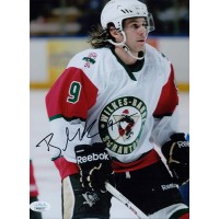 Brian Gibbons Scranton Penguins Signed 8x10 Matte Photo JSA Authenticated