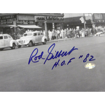 Rod Gilbert New York Rangers Signed 16x20 Cardstock Photo JSA Authenticated