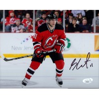 Stephen Gionta New Jersey Devils Signed 8x10 Matte Photo JSA Authenticated