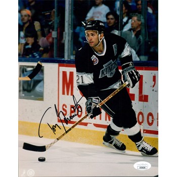 Tony Granato Los Angeles Kings Signed 8x10 Glossy Photo JSA Authenticated