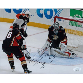 Derek Grant Anaheim Ducks Signed 8x10 Matte Photo JSA Authenticated