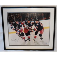 Wayne Gretzky NY Rangers Signed 16x20 Framed Photo Limited Ed UDA Authenticated
