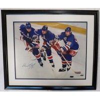 Wayne Gretzky NY Rangers Signed 16x20 Framed Photo Limited Ed UDA Authenticated