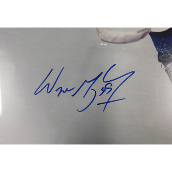 Wayne Gretzky NY Rangers Signed 16x20 Framed Photo Limited Ed UDA Authenticated