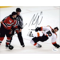 Adam Henrique New Jersey Devils Signed 8x10 Matte Photo JSA Authenticated