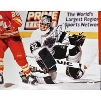 Kelly Hrudey Los Angeles Kings Signed 11x14 Glossy Photo PSA/DNA Authenticated