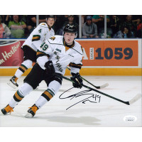 Max Jones London Knights Signed 8x10 Matte Photo JSA Authenticated