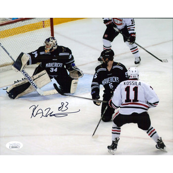 Kalle Kossila St. Cloud State Huskies Signed 8x10 Matte Photo JSA Authenticated