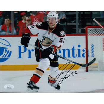 Jacob Larsson Anaheim Ducks Signed 8x10 Matte Photo JSA Authenticated Jacob Larsson Anaheim Ducks Signed 8x10 Matte Photo JSA Authenticated