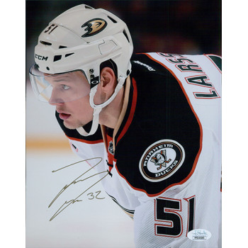 Jacob Larsson Anaheim Ducks Signed 8x10 Matte Photo JSA Authenticated Jacob Larsson Anaheim Ducks Signed 8x10 Matte Photo JSA Authenticated
