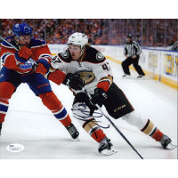 Hampus Lindholm Anaheim Ducks Signed 8x10 Matte Photo JSA Authenticated