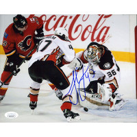 Hampus Lindholm Anaheim Ducks Signed 8x10 Matte Photo JSA Authenticated