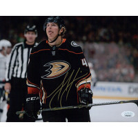 Hampus Lindholm Anaheim Ducks Signed 8x10 Matte Photo JSA Authenticated
