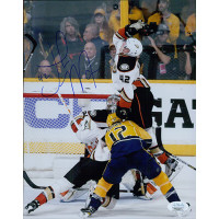 Josh Manson Anaheim Ducks Signed 8x10 Matte Photo JSA Authenticated