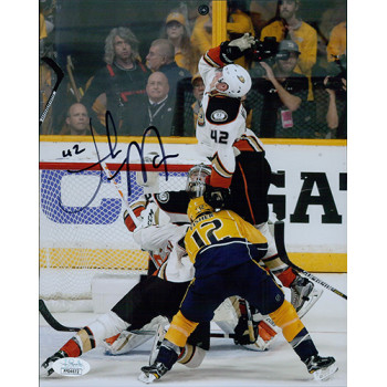 Josh Manson Anaheim Ducks Signed 8x10 Matte Photo JSA Authenticated Josh Manson Anaheim Ducks Signed 8x10 Matte Photo JSA Authenticated