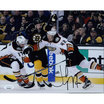 Josh Manson Anaheim Ducks Signed 8x10 Matte Photo JSA Authenticated Josh Manson Anaheim Ducks Signed 8x10 Matte Photo JSA Authenticated