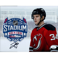 Jon Merrill New Jersey Devils Signed 8x10 Matte Photo JSA Authenticated