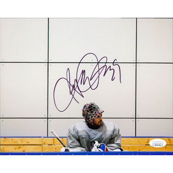 Ryan Miller Team USA Signed 8x10 Matte Photo JSA Authenticated