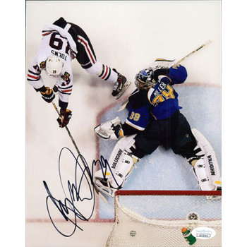 Ryan Miller St. Louis Blues Signed 8x10 Matte Photo JSA Authenticated