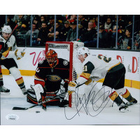 Ryan Miller Anaheim Ducks Signed 8x10 Matte Photo JSA Authenticated