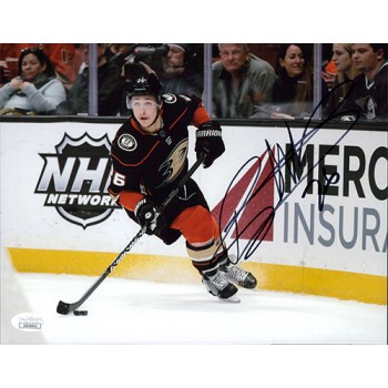 Brandon Montour Anaheim Ducks Signed 8x10 Matte Photo JSA Authenticated