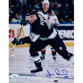Yanic Perreault Los Angeles Kings Signed 8x10 Glossy Photo JSA Authenticated