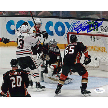 Marcus Pettersson Anaheim Ducks Signed 8x10 Matte Photo JSA Authenticated