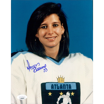 Manon Rheaume Atlanta Knights Signed 8x10 Glossy Photo JSA Authenticated Manon Rheaume Atlanta Knights Signed 8x10 Glossy Photo JSA Authenticated
