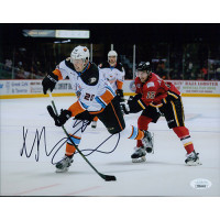 Nick Ritchie Anaheim Ducks Signed 8x10 Matte Photo JSA Authenticated