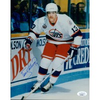 Teemu Selanne Winnipeg Jets Signed 8x10 Glossy Photo JSA Authenticated