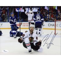 Antoine Vermette Chicago Blackhawks Signed 8x10 Matte Photo JSA Authenticated