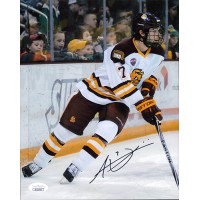 Andy Welinski Minnesota-Duluth Bulldogs Signed 8x10 Matte Photo JSA Authentic