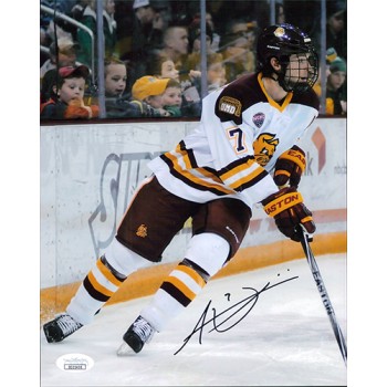 Andy Welinski Minnesota-Duluth Bulldogs Signed 8x10 Matte Photo JSA Authentic