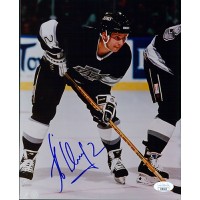 Alexei Zhitnik Los Angeles Kings Signed 8x10 Glossy Photo JSA Authenticated