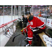 Dainius Zubrus New Jersey Devils Signed 8x10 Matte Photo JSA Authenticated