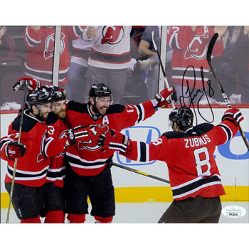 Dainius Zubrus New Jersey Devils Signed 8x10 Matte Photo JSA Authenticated