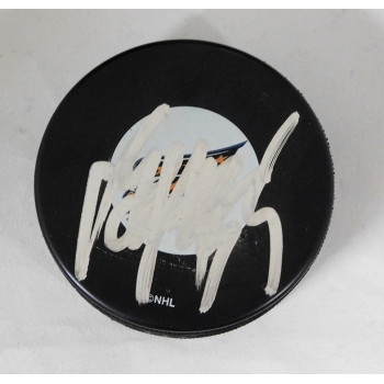 Sergei Gonchar Washington Capitals Signed Hockey Puck JSA Authenticated