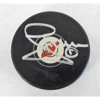 Johan Hedberg New Jersey Devils Signed Hockey Puck JSA Authenticated
