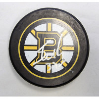 Shane Hnidy Boston Bruins Signed Hockey Puck JSA Authenticated