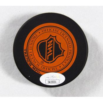 Arturs Irbe Signed San Jose Sharks Hockey Puck JSA Authenticated