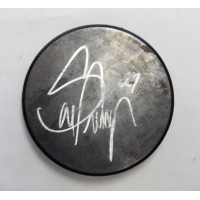 Scott Niedermayer Signed Blank Hockey Puck JSA Authenticated