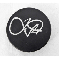 Joe Nieuwendyk Signed Blank Hockey Puck JSA Authenticated