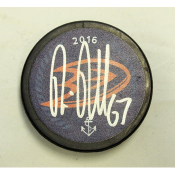 Rickard Rakell Anaheim Ducks Signed Hockey Puck JSA Authenticated
